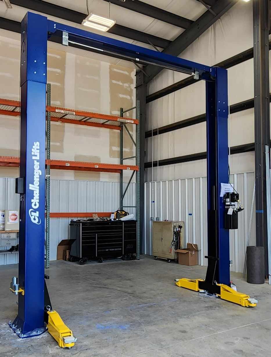 What keeps a 2-post car lift from tipping over? - Indiana Automotive ...